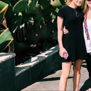 Black babydoll dress